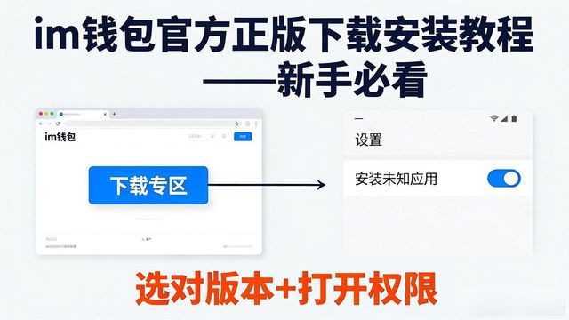 im钱包安卓苹果版本选择_全面解析：im钱包官网下载安装流程_数字资产官网下载渠道