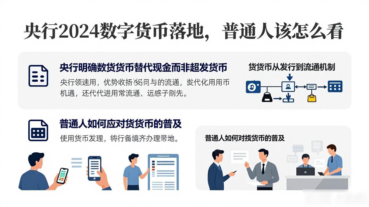 央行2024数字货币落地，普通人该怎么看
