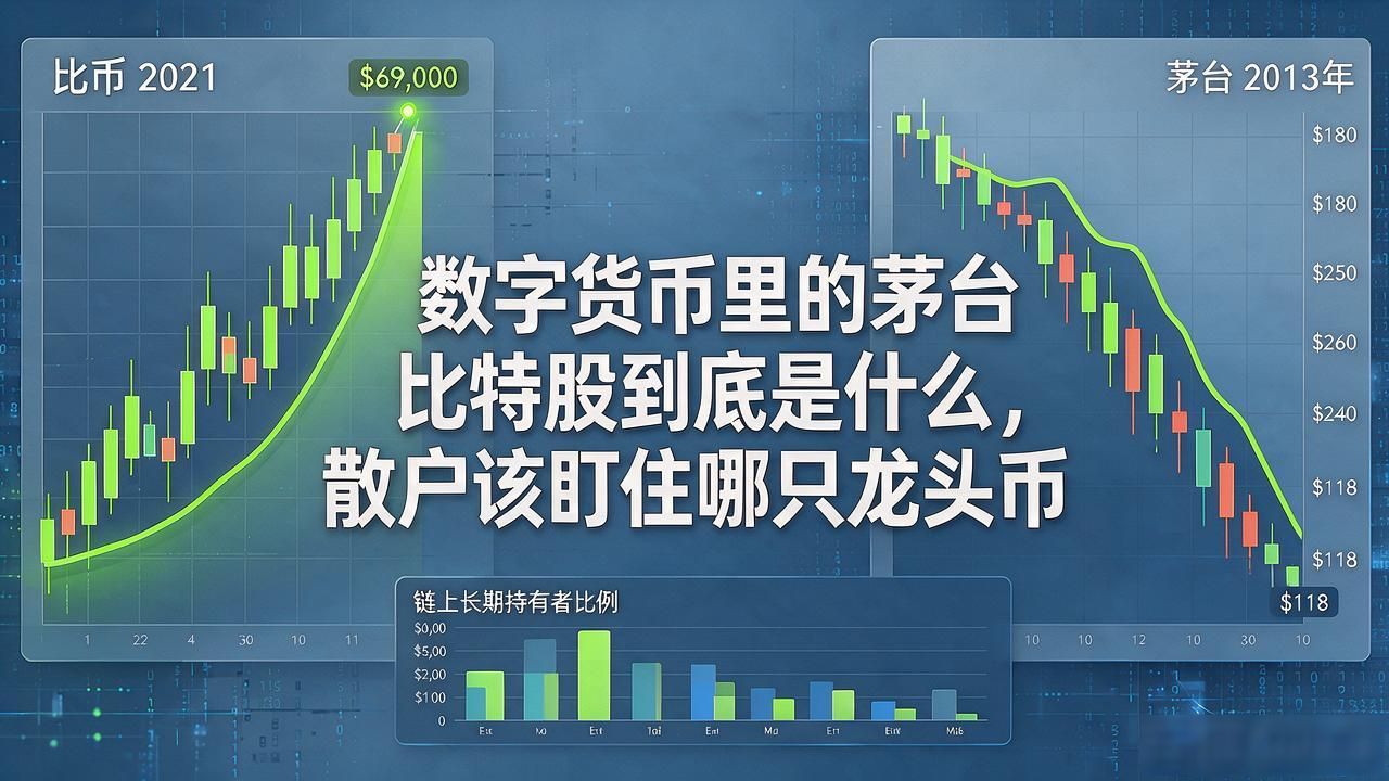 数字货币的茅台比特股_比特币作为数字资产茅台的长期价值_币圈龙头比特币与A股茅台投资逻辑对比