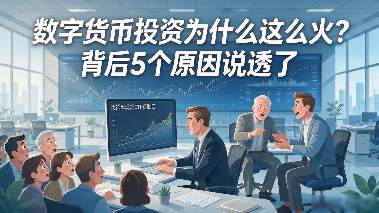 比特币现货ETF对散户的影响_2025年数字货币投资趋势分析_数字货币投资火爆原因