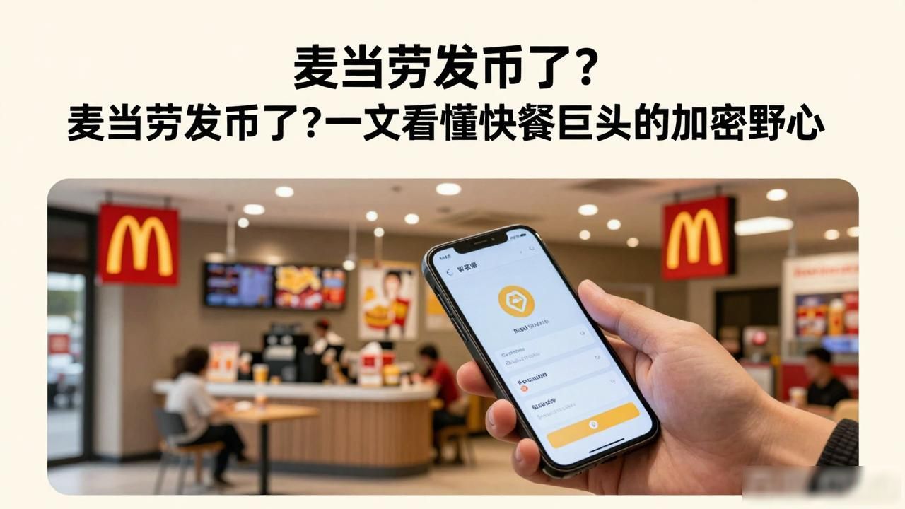 麦当劳加密数字货币_麦当劳加密货币_数字积分支付
