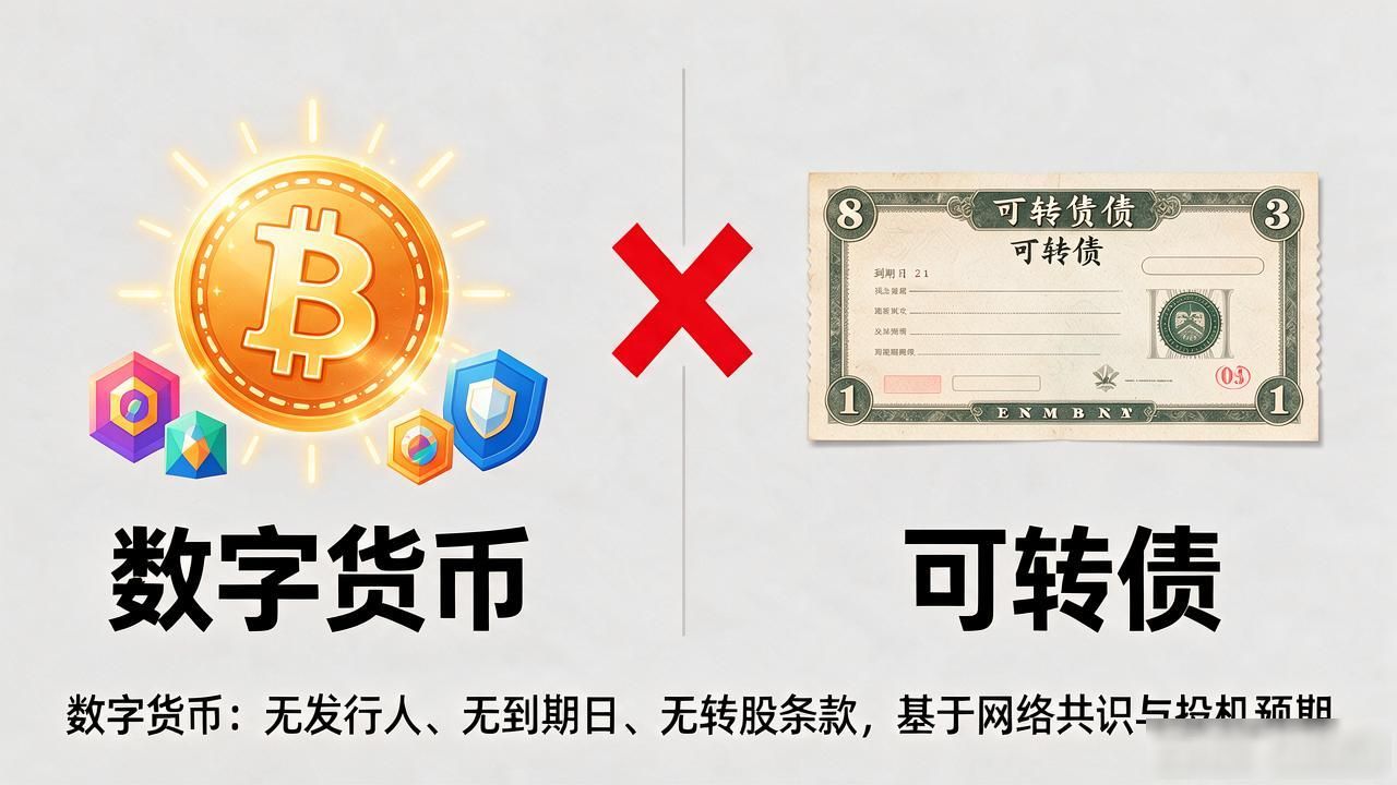 有人说数字货币有可转债，别信，这俩压根不搭界，谁信谁交智商税