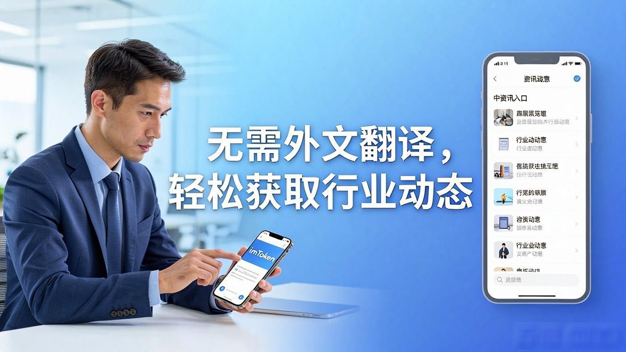 下载imToken中文版 助力从业者轻松提升日常业务竞争力