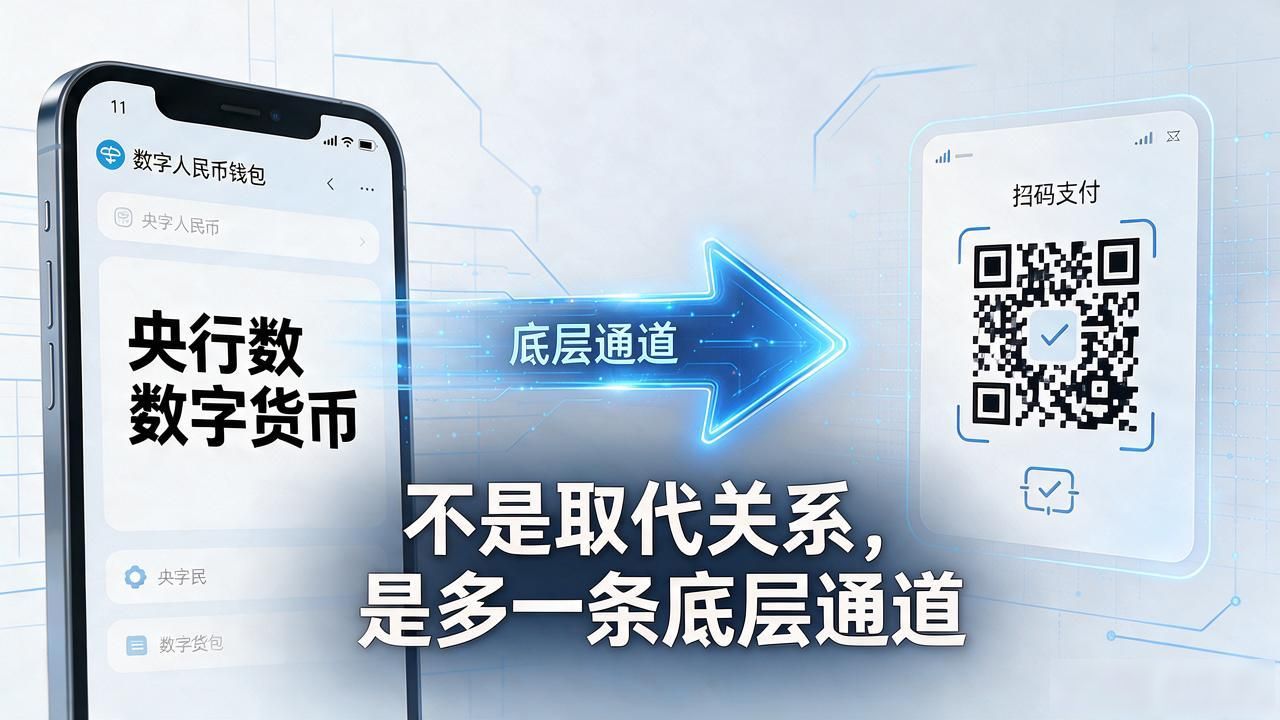 央行数字货币落地，咱普通人的钱包该换了，跟扫码有啥不一样