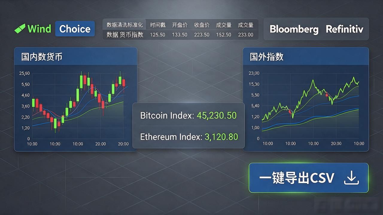 数字货币指数 下载_数字货币指数数据下载_金融数据终端获取加密指数