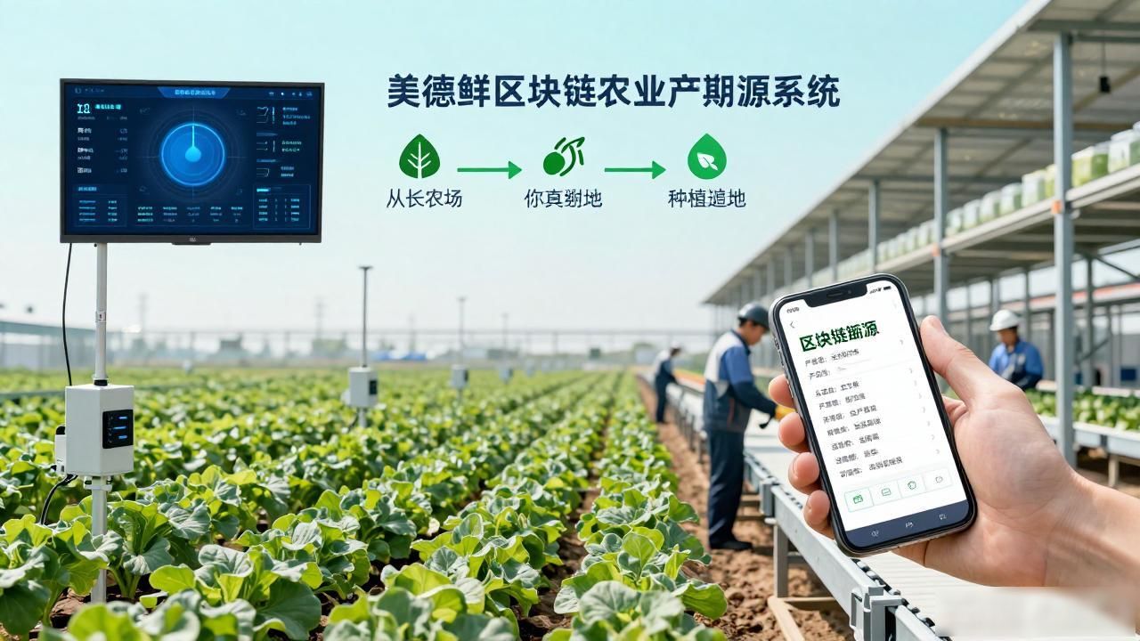 食品安全 区块链 可信追溯_美德鲜区块链