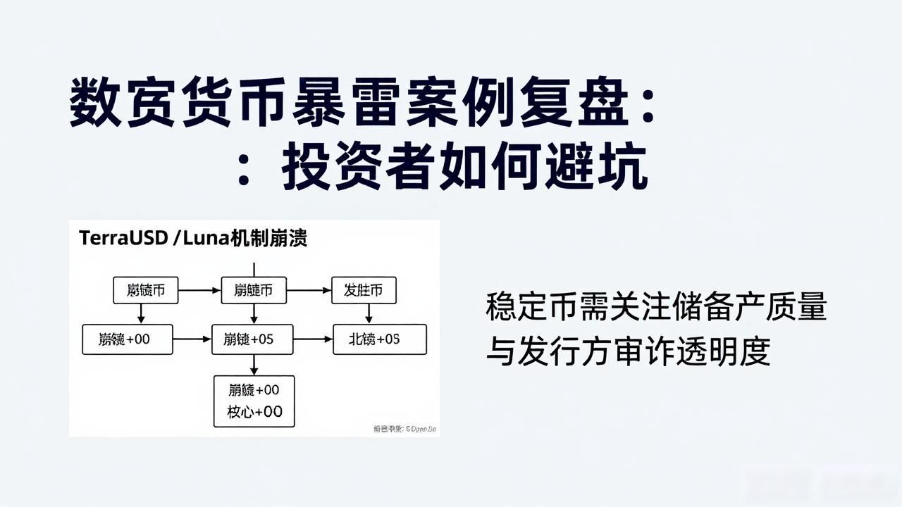 稳定币脱锚事件风险_数字货币市场治理缺陷_数字货币案例反思报告