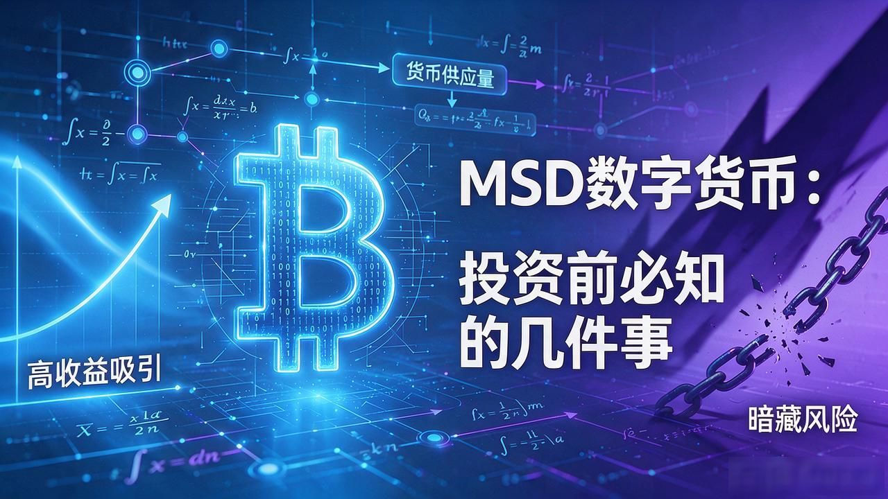 MSD数字货币：投资前必知的几件事