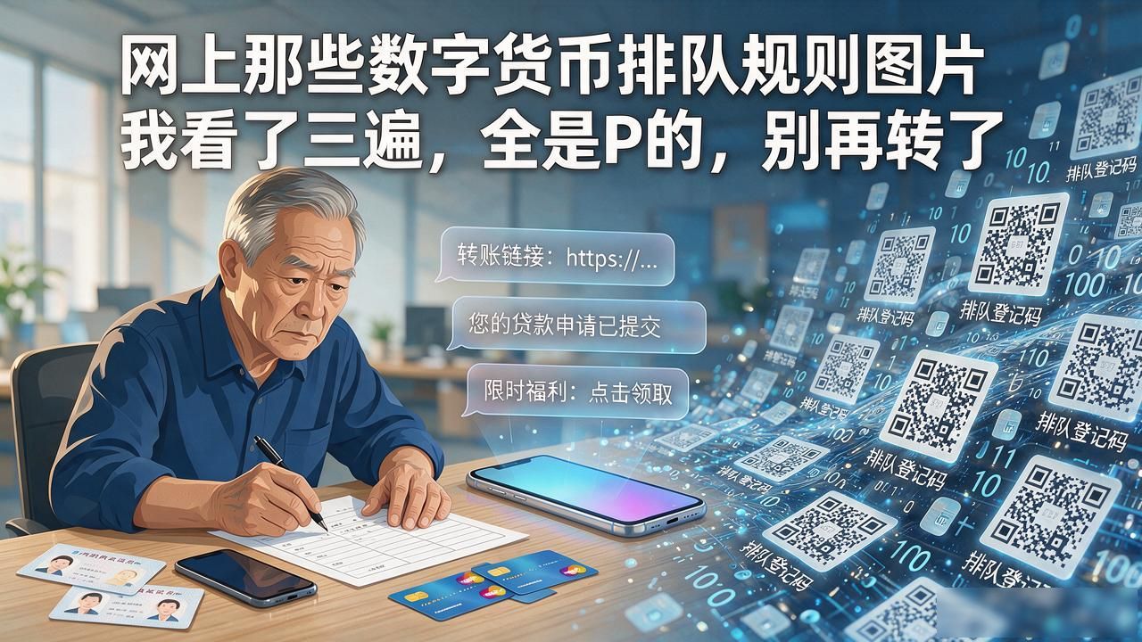 央行数字人民币预约诈骗_数字货币排队规则图片_数字货币排队规则骗局