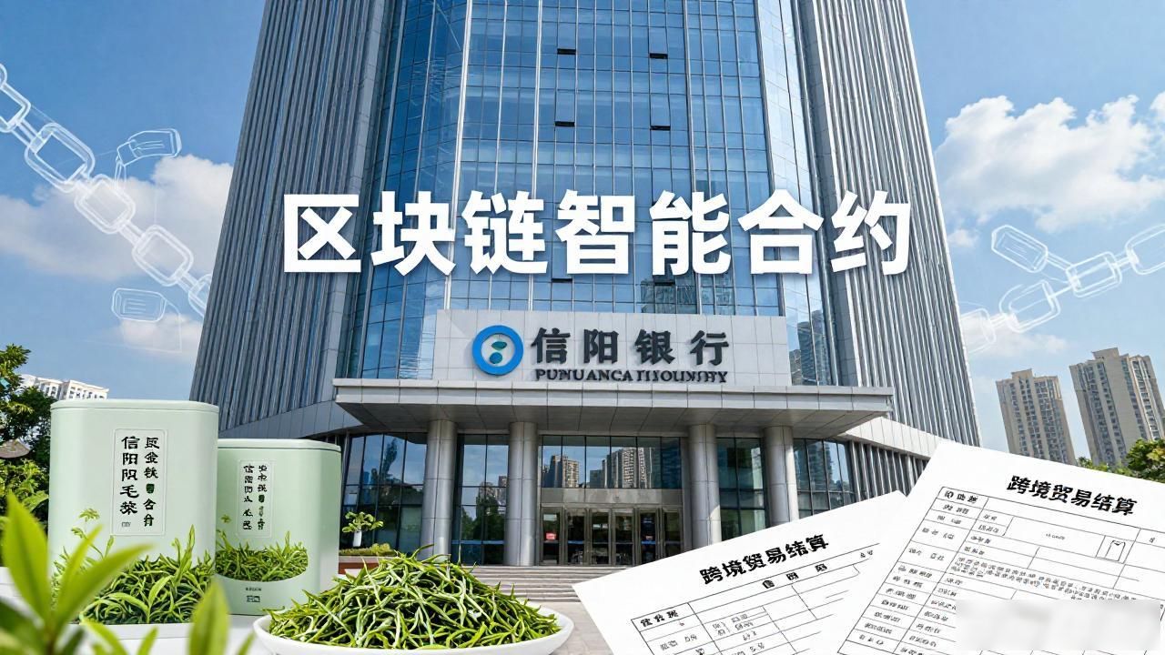 信阳银行借力区块链，让金融服务更透明高效