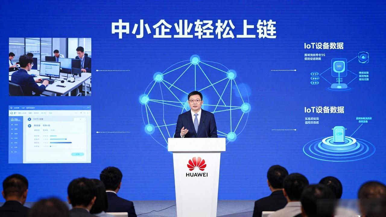 余承东谈区块链：华为的务实突围与未来布局