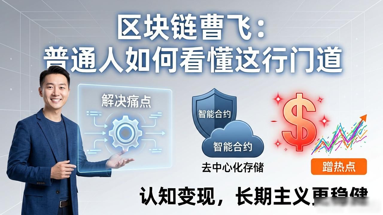 区块链曹飞：普通人如何看懂这行门道