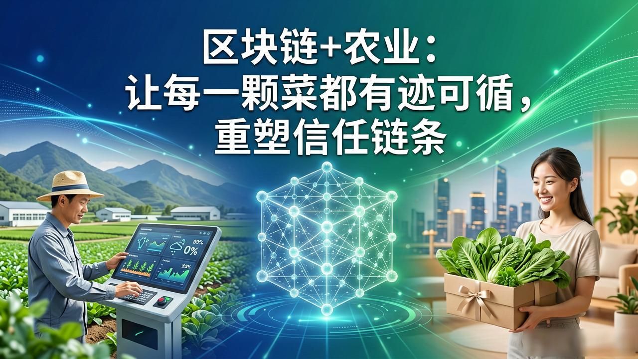 区块链+农业：让每一颗菜都有迹可循，重塑信任链条