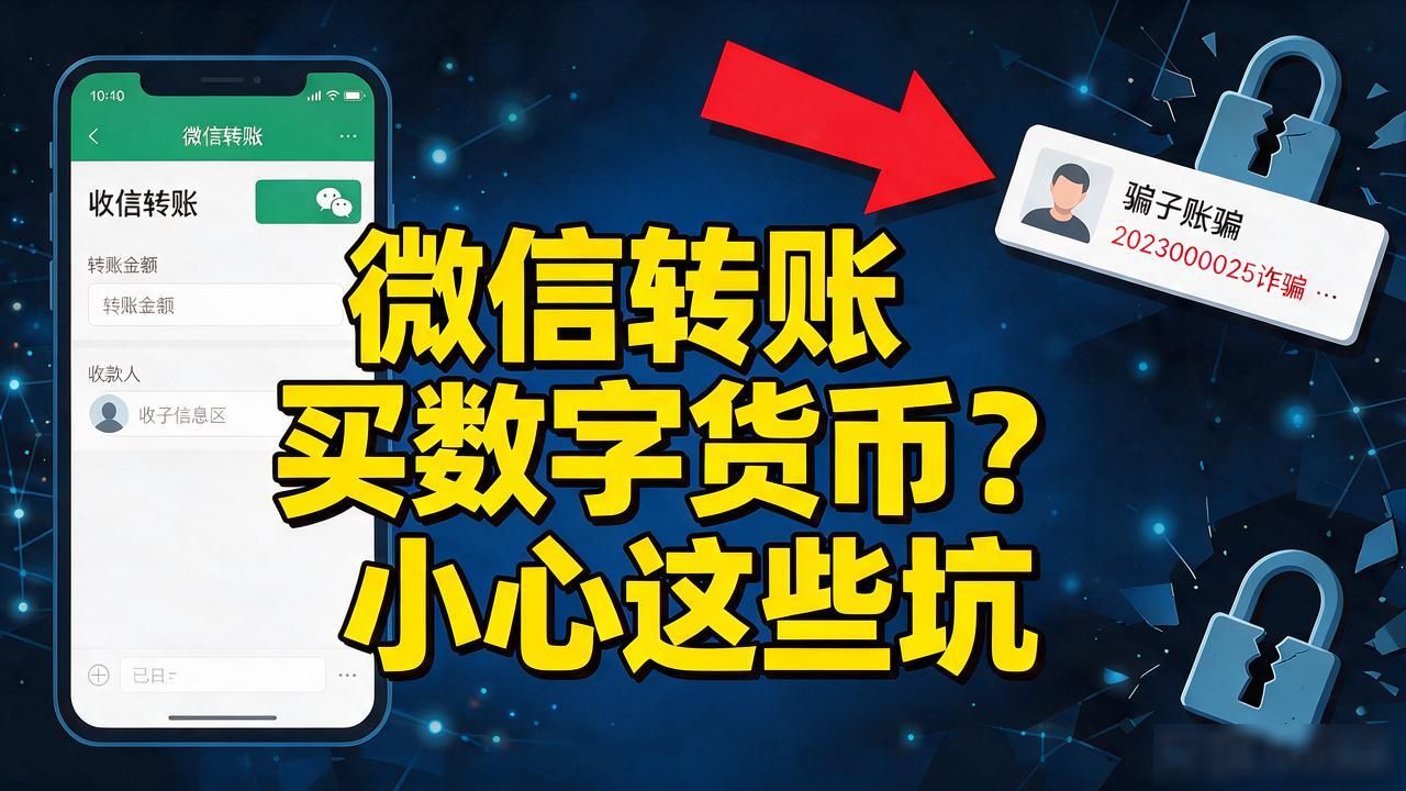 微信转账购买数字货币_微信转账买数字货币的风险 微信买币社群骗局套路 微信买虚拟货币违规风险