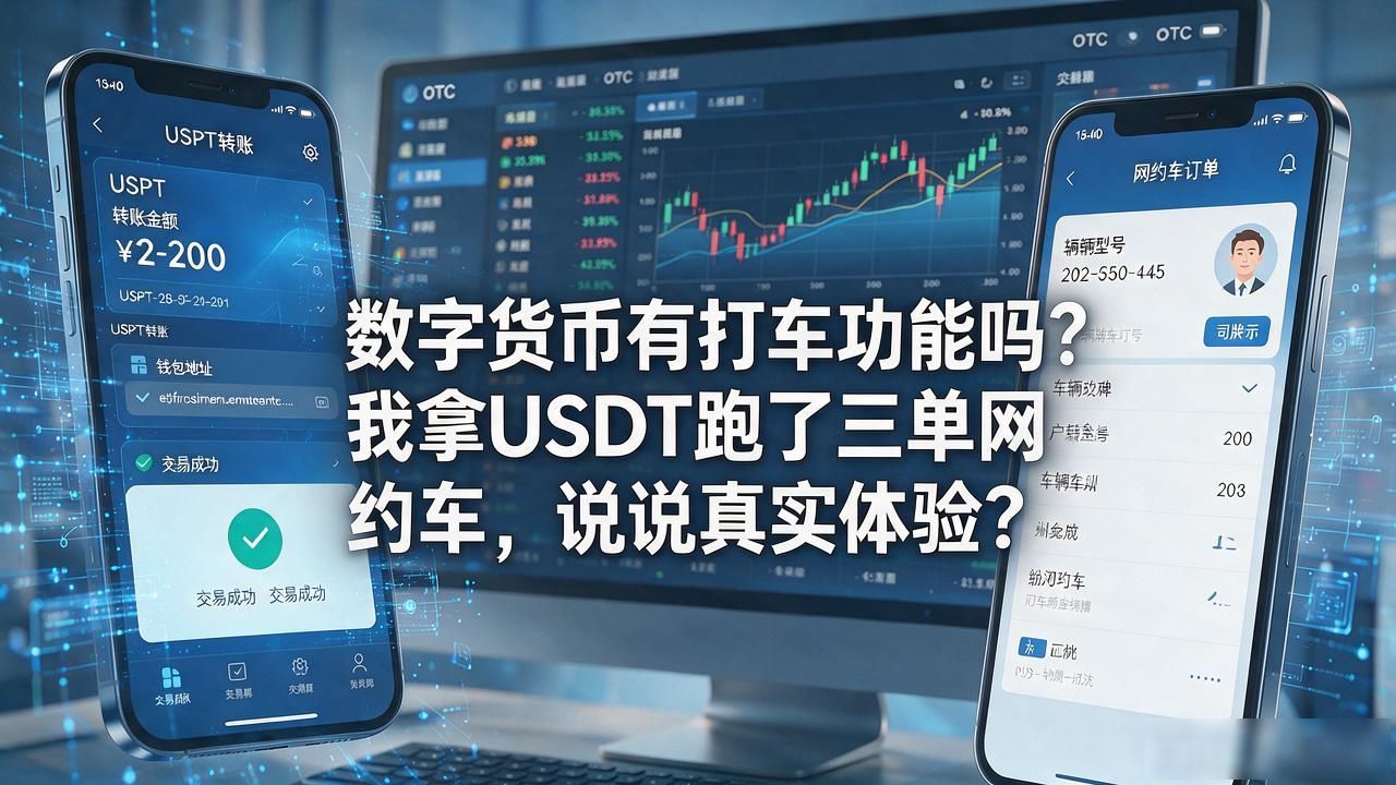 数字货币支付车费可行性分析_USDT打车实际体验与成本对比_数字货币有打车功能吗