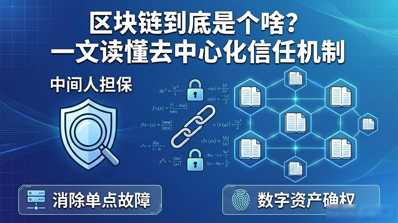 区块链技术本质_区块链解码_区块链去中心化运作模式