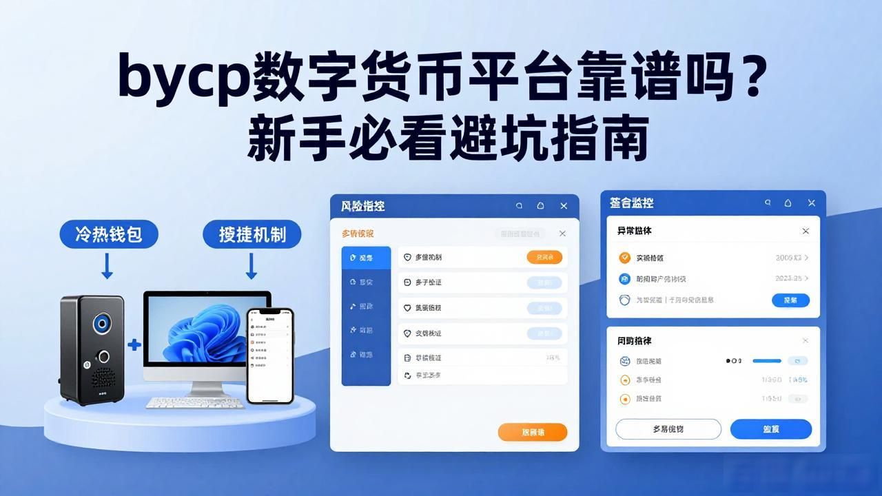 bycp数字货币平台靠谱吗？新手必看避坑指南