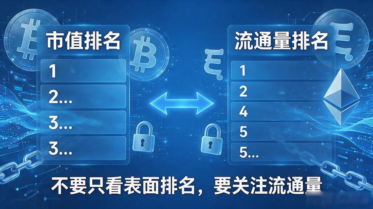 翻完2026数字货币排行表，我发现真正该盯的不是排名