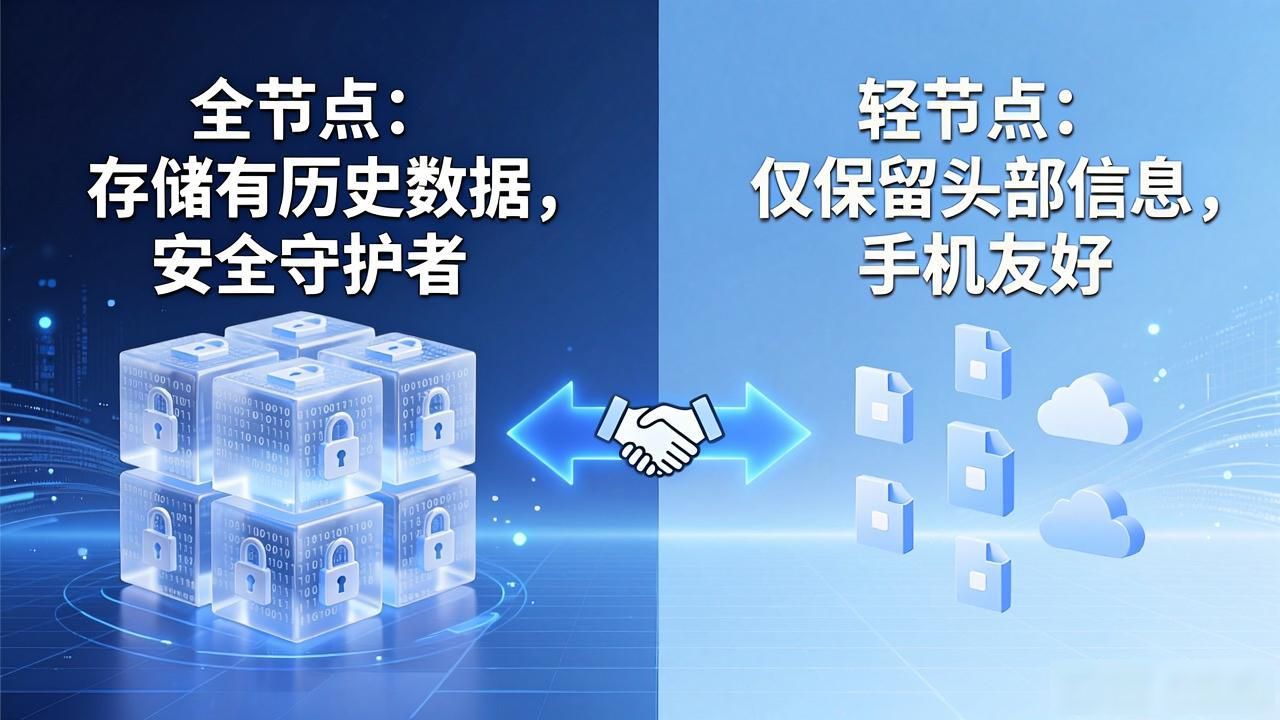 区块链节点作用_全节点与轻节点区别_区块链的节点是什么