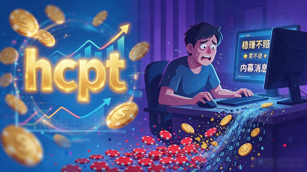 hcpt数字货币能不能碰？散户别交智商税