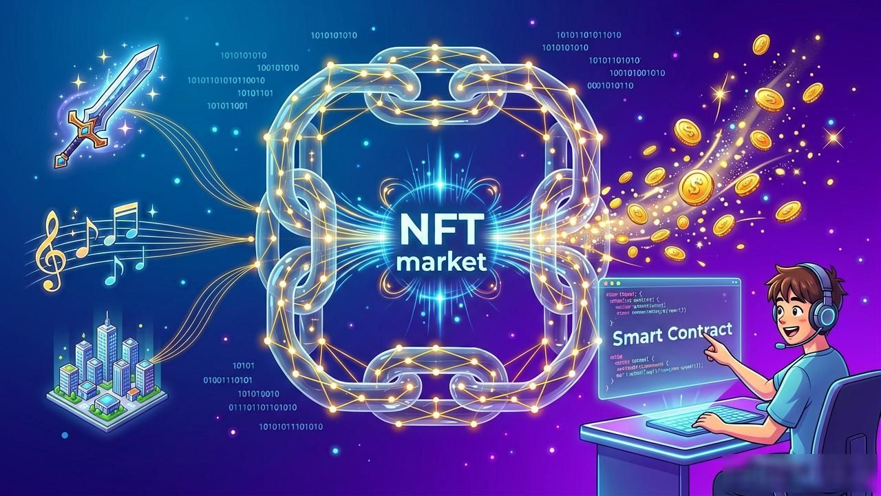 NFT数字所有权证书 区块链不可篡改性 去中心化内容产业分配_区块链技术nft