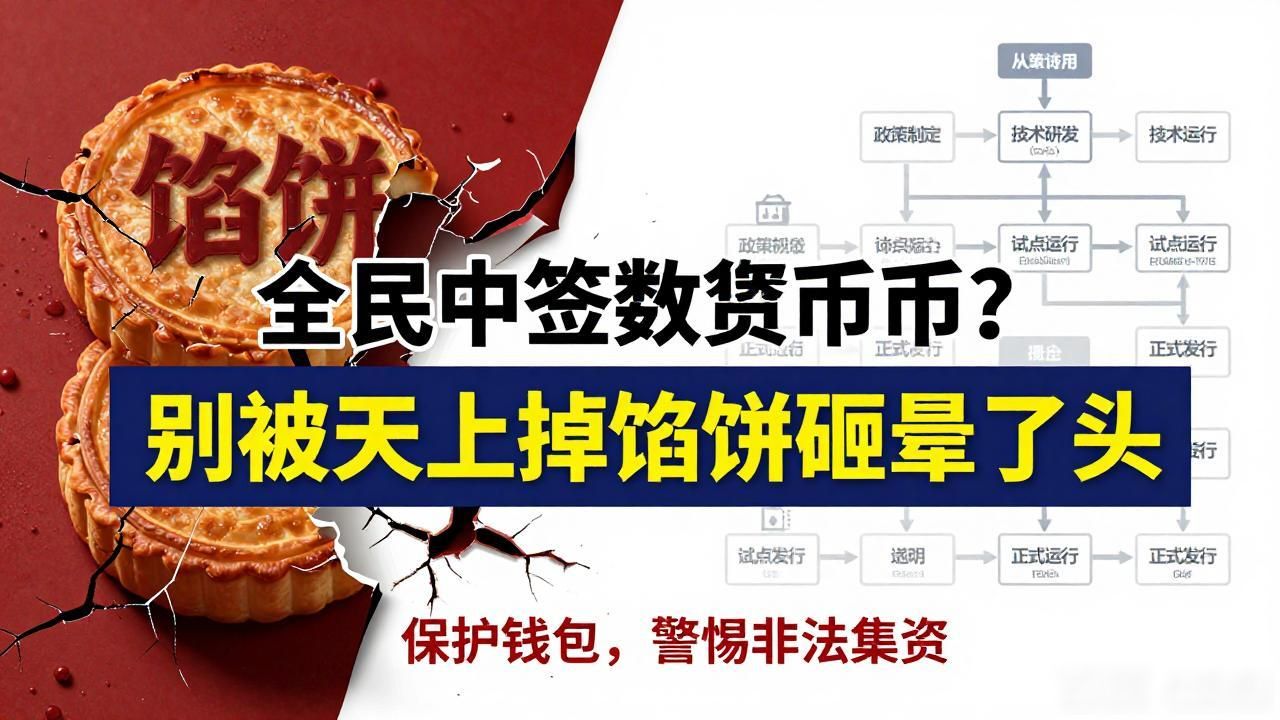 全民中签数字货币？别被天上掉馅饼砸晕了头