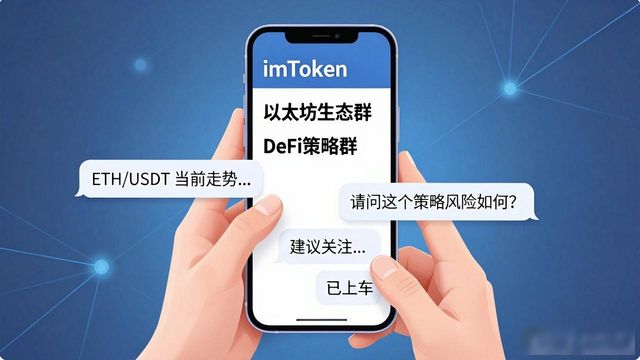 imToken怎么用即时消息 与其他投资者快速沟通