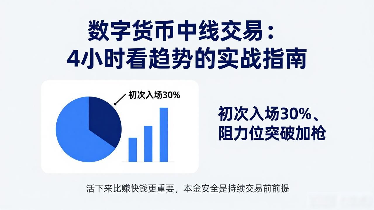 数字货币中线交易：4小时看趋势的实战指南