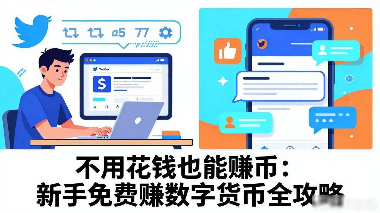 不用花钱也能赚币：新手免费赚数字货币全攻略