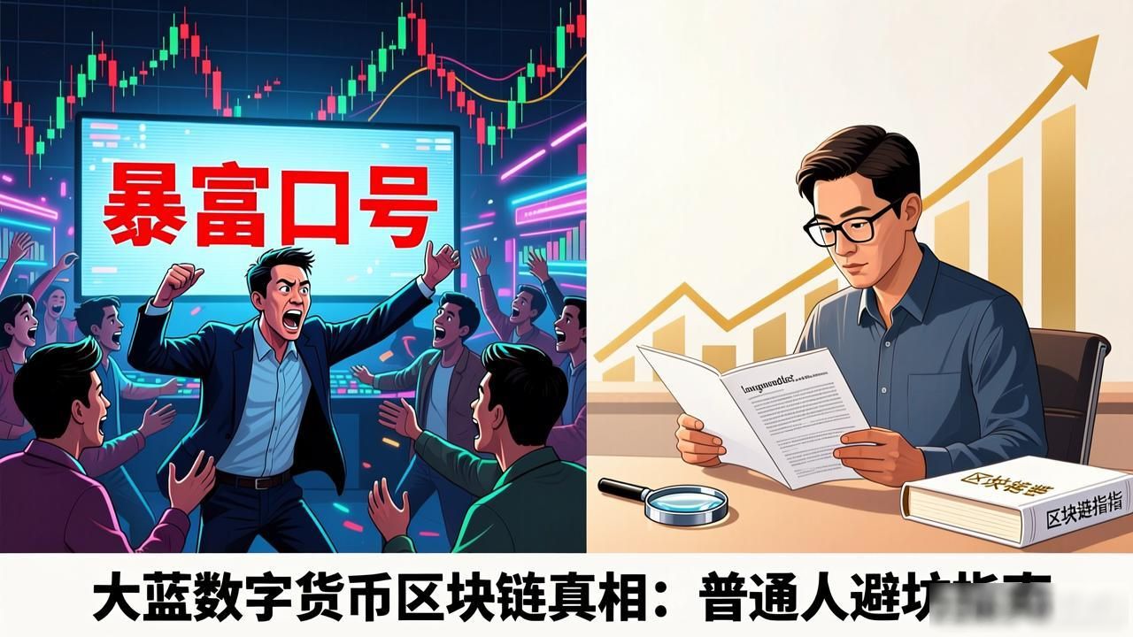 大蓝加密货币骗局_大蓝数字货币区块链_区块链概念营销风险