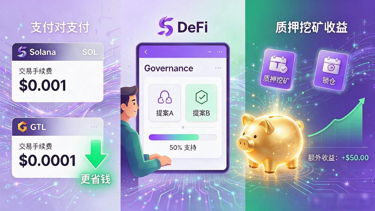 GTL是什么数字货币_SolanaDeFi基础设施_GTLProtocol