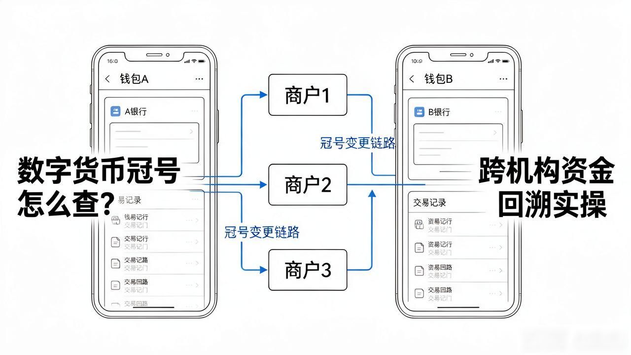数字货币冠号怎么查？银行柜面记录与资金追踪实操方法