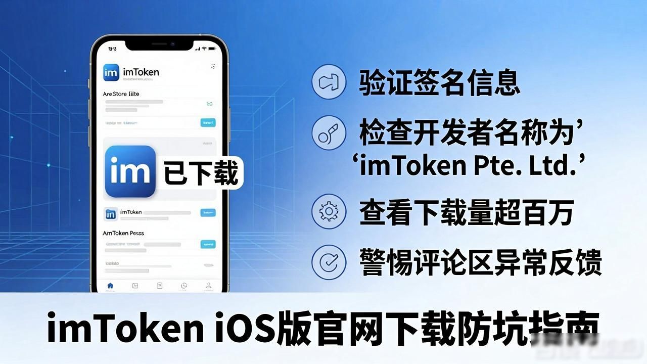 imToken iOS版官网下载防坑指南 保障安全必看