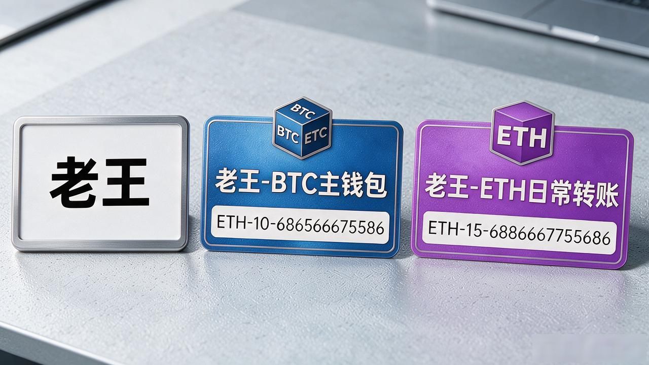 数字货币地址备注标签怎么设才实用，管几百个钱包不犯迷糊