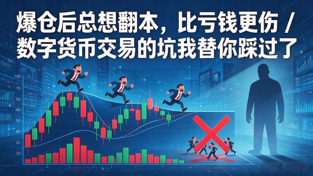 爆仓后总想翻本，比亏钱更伤 / 数字货币交易的坑我替你踩过了