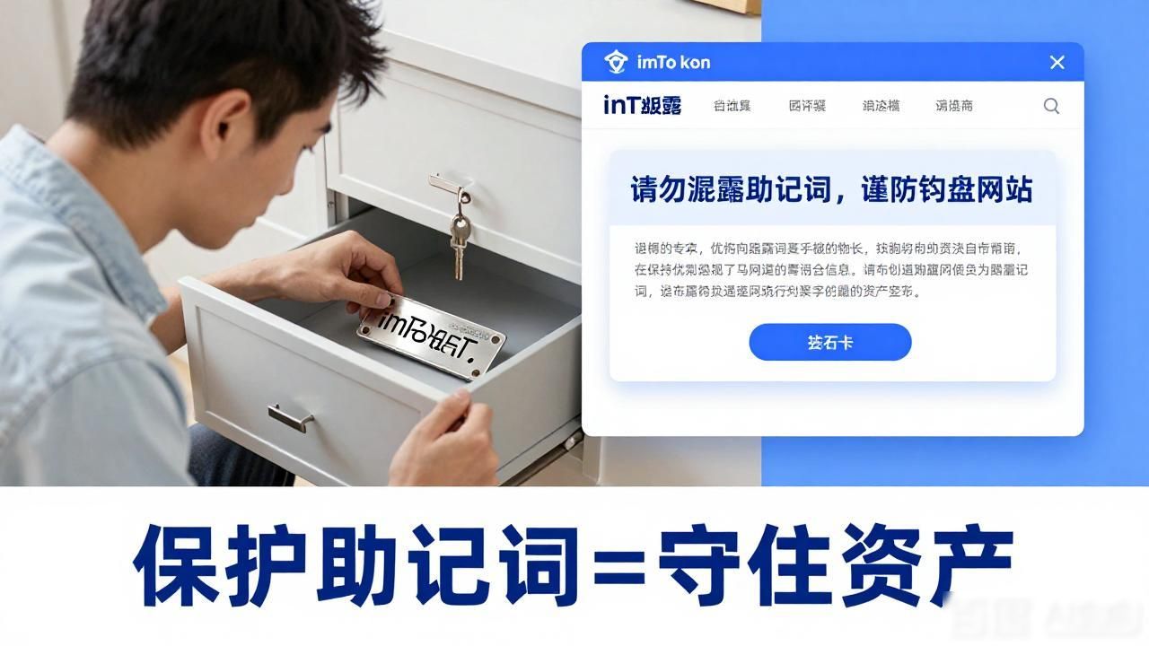 imToken助记词安全存储_7. 掌握imtoken官方网站:如何保护你的数字资产安全_imToken官方网站下载