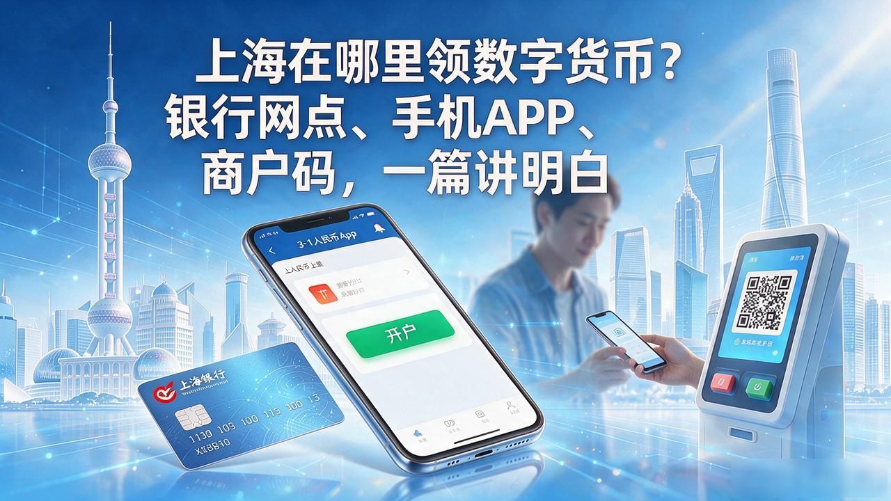 上海在哪里领数字货币_上海数字人民币开户_数字人民币App下载