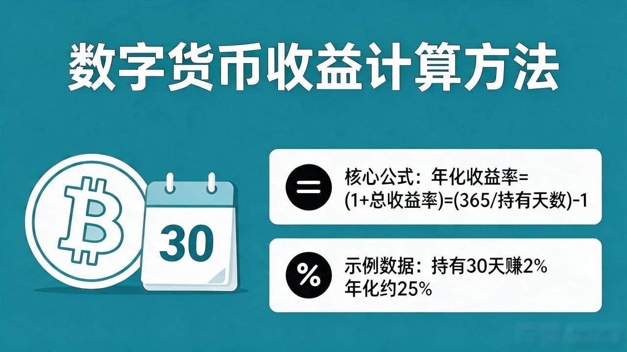 数字货币计算收益别再瞎算了，一个公式帮你把账算明白