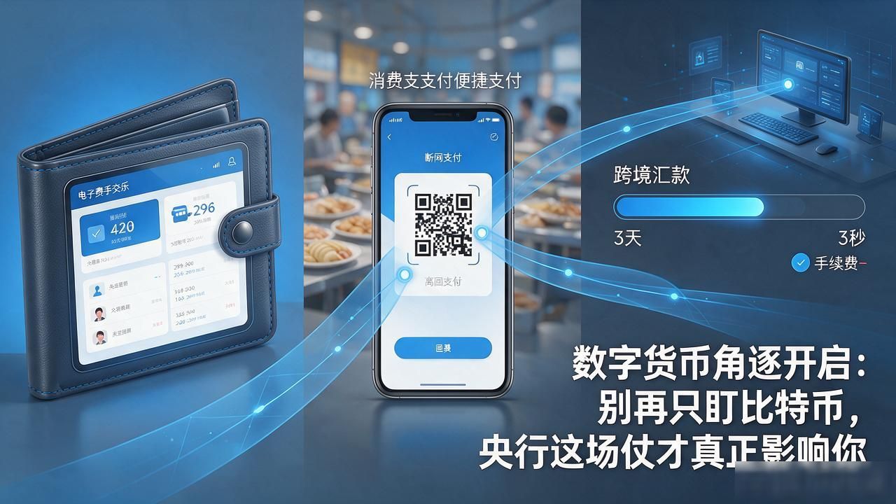 数字货币角逐开启_数字人民币 央行数字货币 跨境汇款