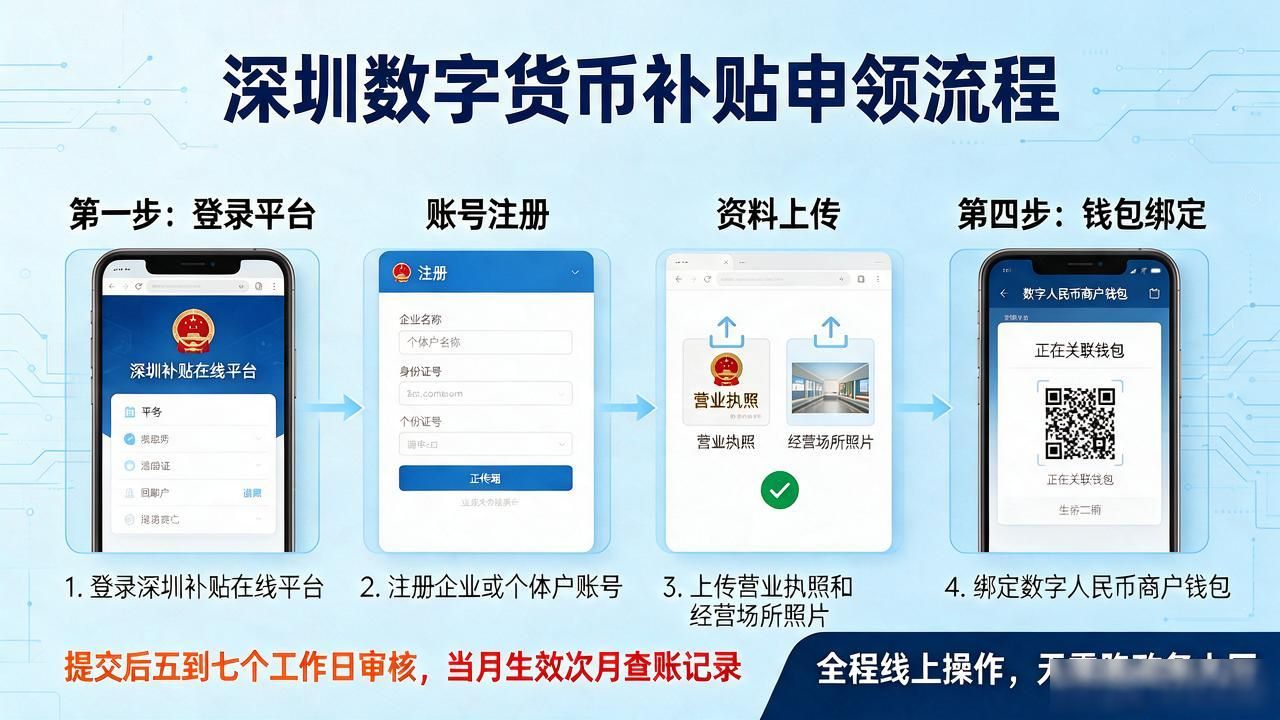 深圳数字货币补贴怎么领？2026年申领条件与流程全解析
