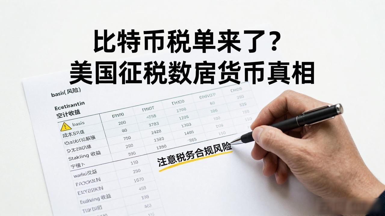 美国征税数字货币_加密货币资本利得税_美国数字资产税务监管