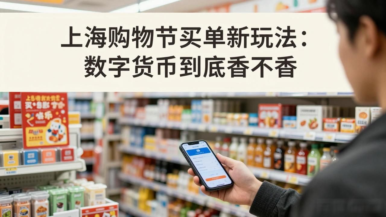 上海购物节用数字货币_上海购物节 数字人民币 应用场景_数字人民币 商家 接入体验