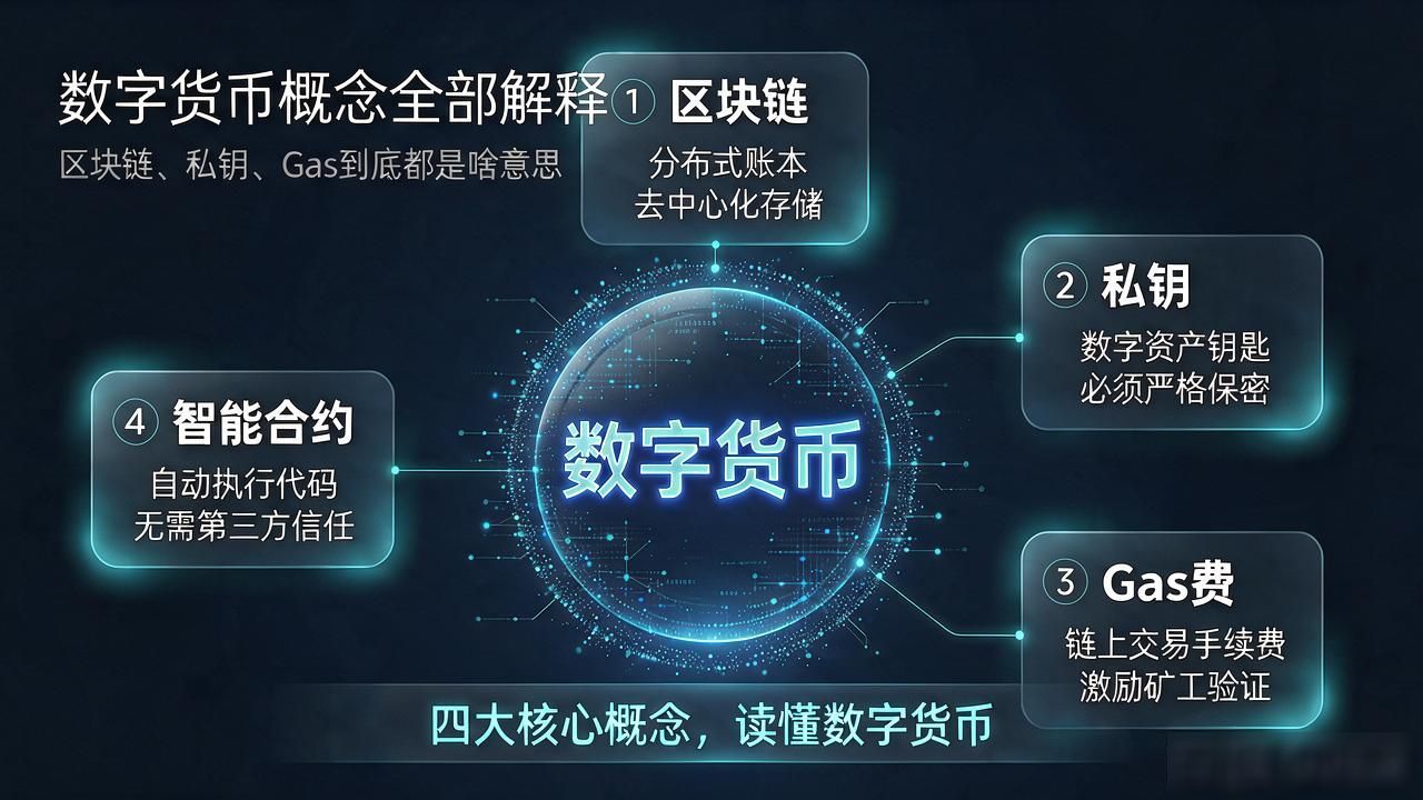 区块链钱包私钥与Gas费详解_数字货币新手入门基础概念解析_数字货币概念全部解释