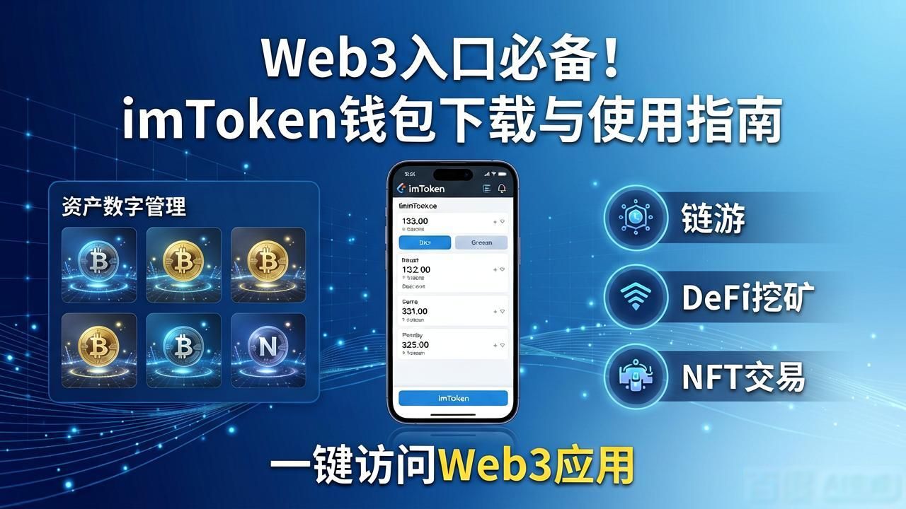 Web3 世界通行证！imToken 钱包必装_imToken多链资产管理_imToken去中心化钱包
