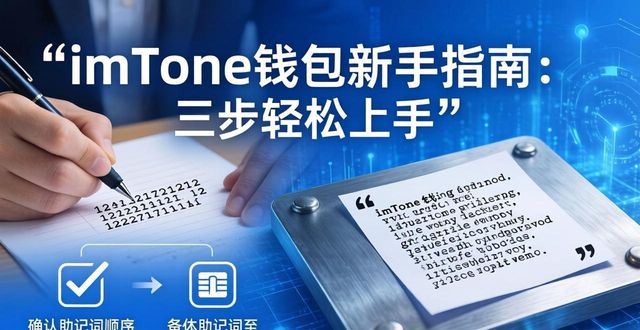 imToken钱包新手指南：三步轻松上手