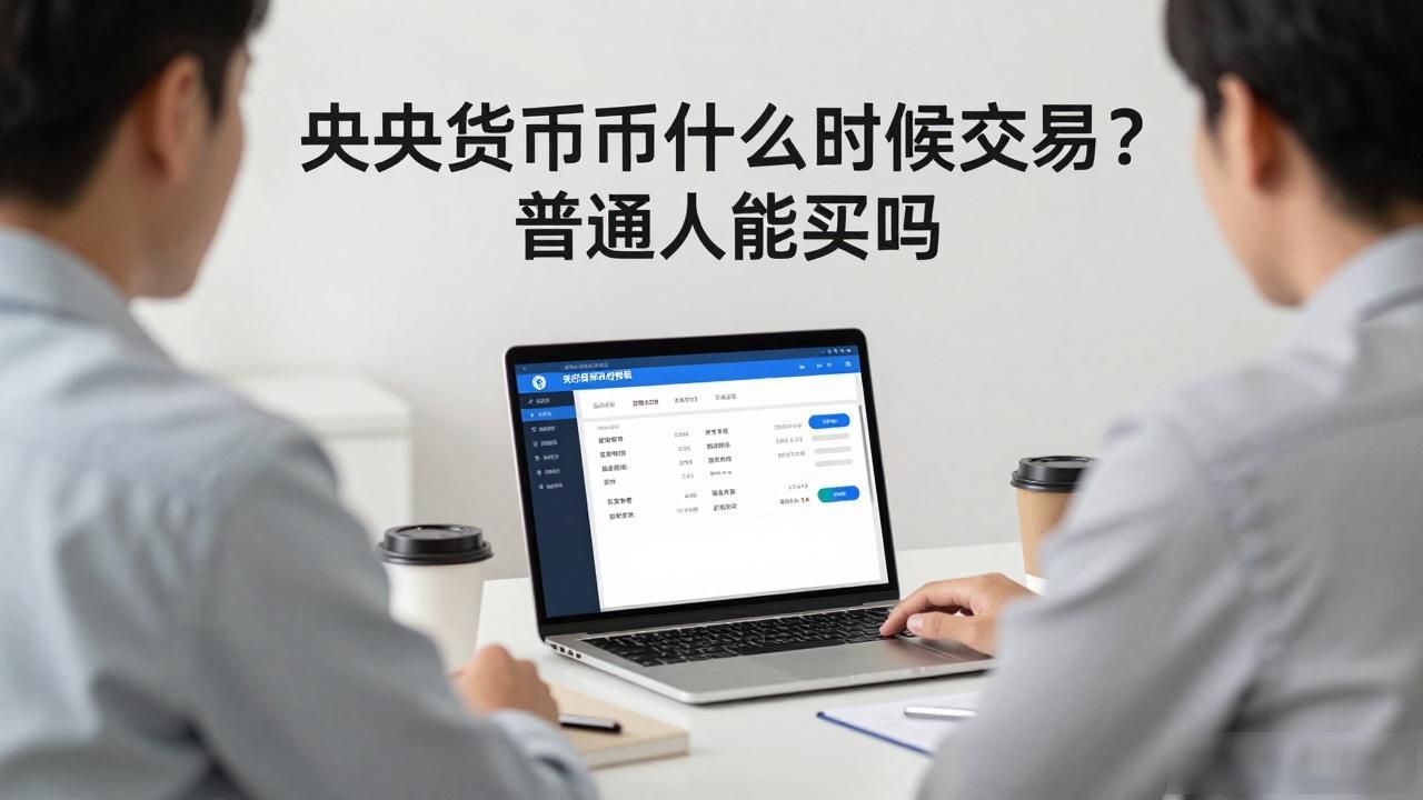央行数字货币什么时候交易？普通人能买吗