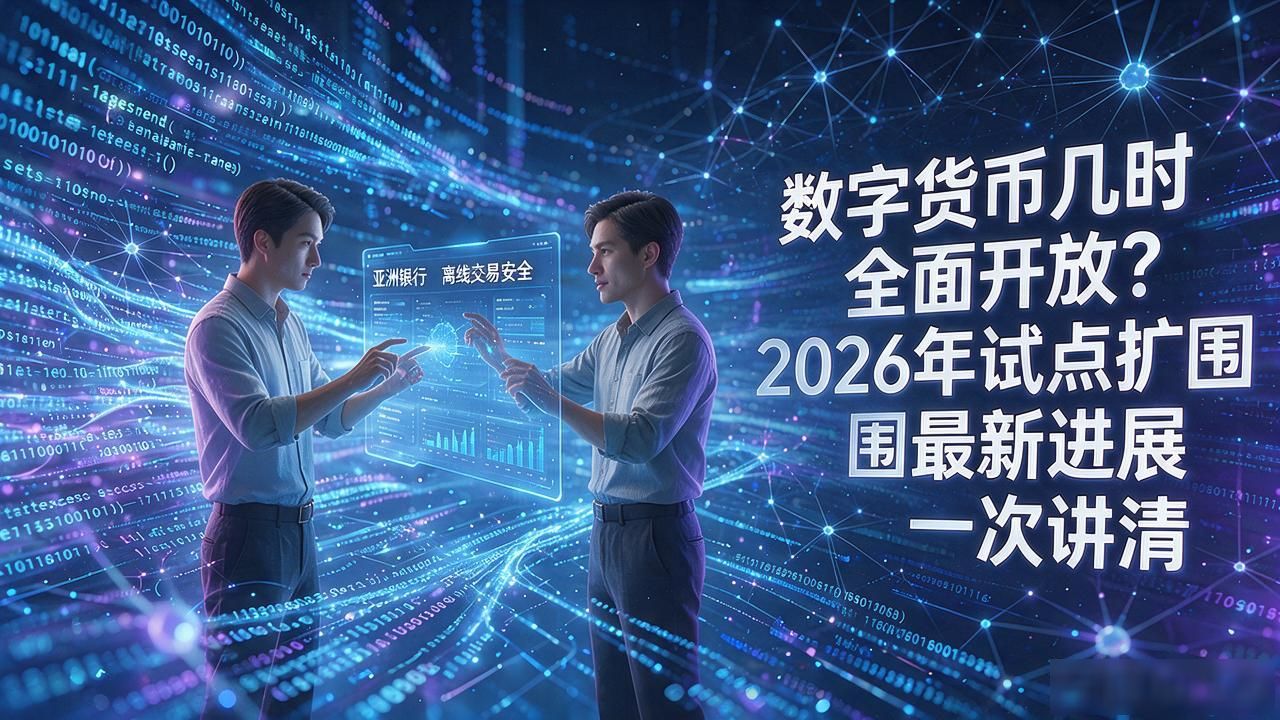 数字人民币试点城市扩展_数字人民币全面开放时间_数字货币几时全面开放