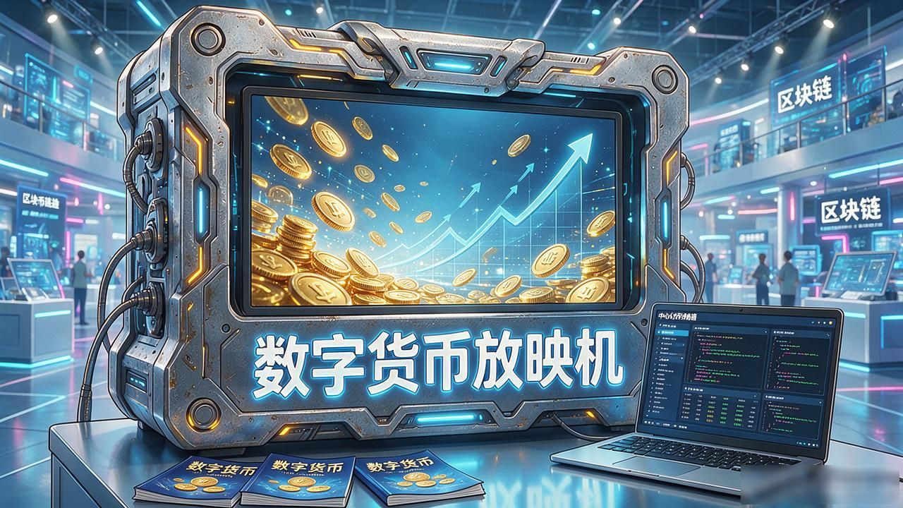 搜数字货币放映机器的人注意，这五个字拼一起就是个伪概念