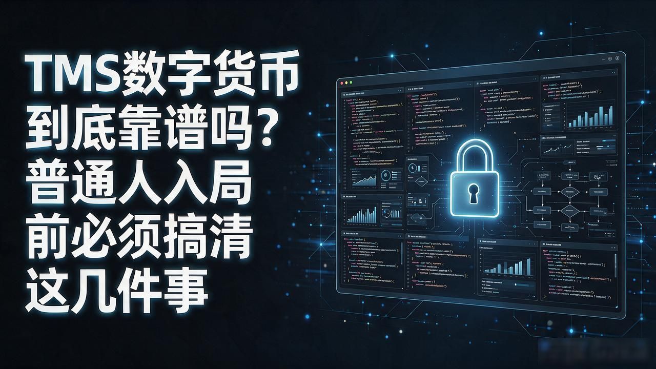 TMS数字货币到底靠谱吗？普通人入局前必须搞清这几件事